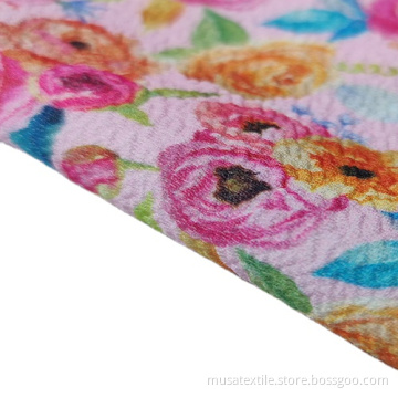 Stretch Printed Bullet Liverpool Fabric For Bows